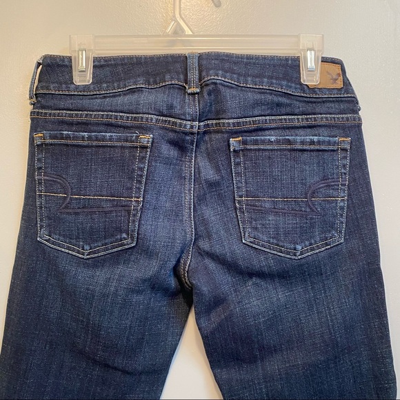 AMERICAN EAGLE Artist Crop Jeans Size 6 - Picture 5 of 12